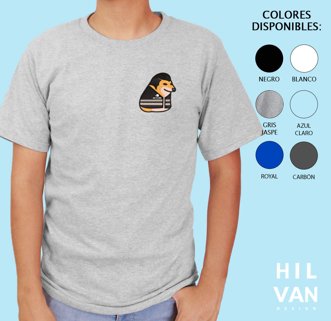 Playera / Cheems Arqui / Bordado
