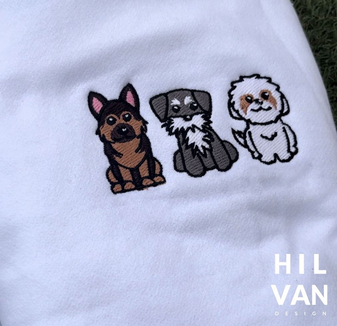 Mascota Animado / Sudaderas / Bordado