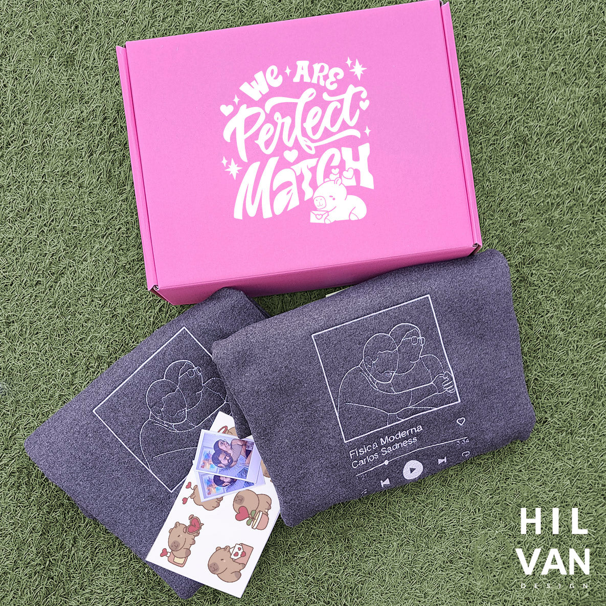 Kit Pareja Canción / Sudaderas / Bordado