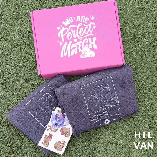 Kit Pareja Canción / Sudaderas / Bordado