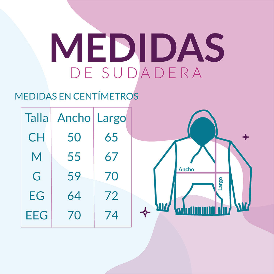 Sudadera / Corazón Arcoíris / Bordado