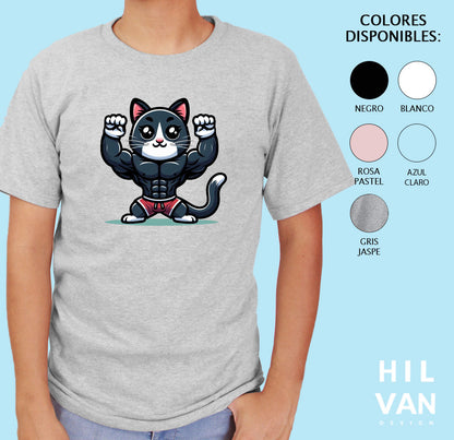 Playera / Gatito Mamado / DTF