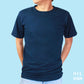 Playera / Ajolote Azul Pareja / Bordado