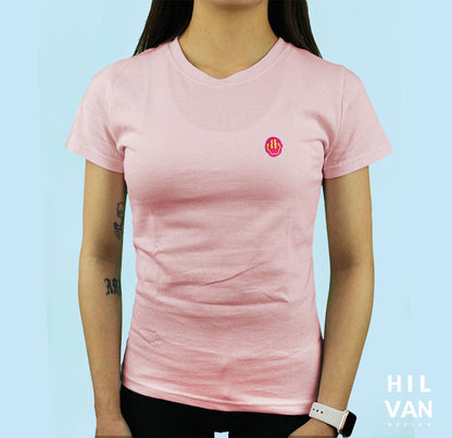 Playera / Carita Rosa / Bordado