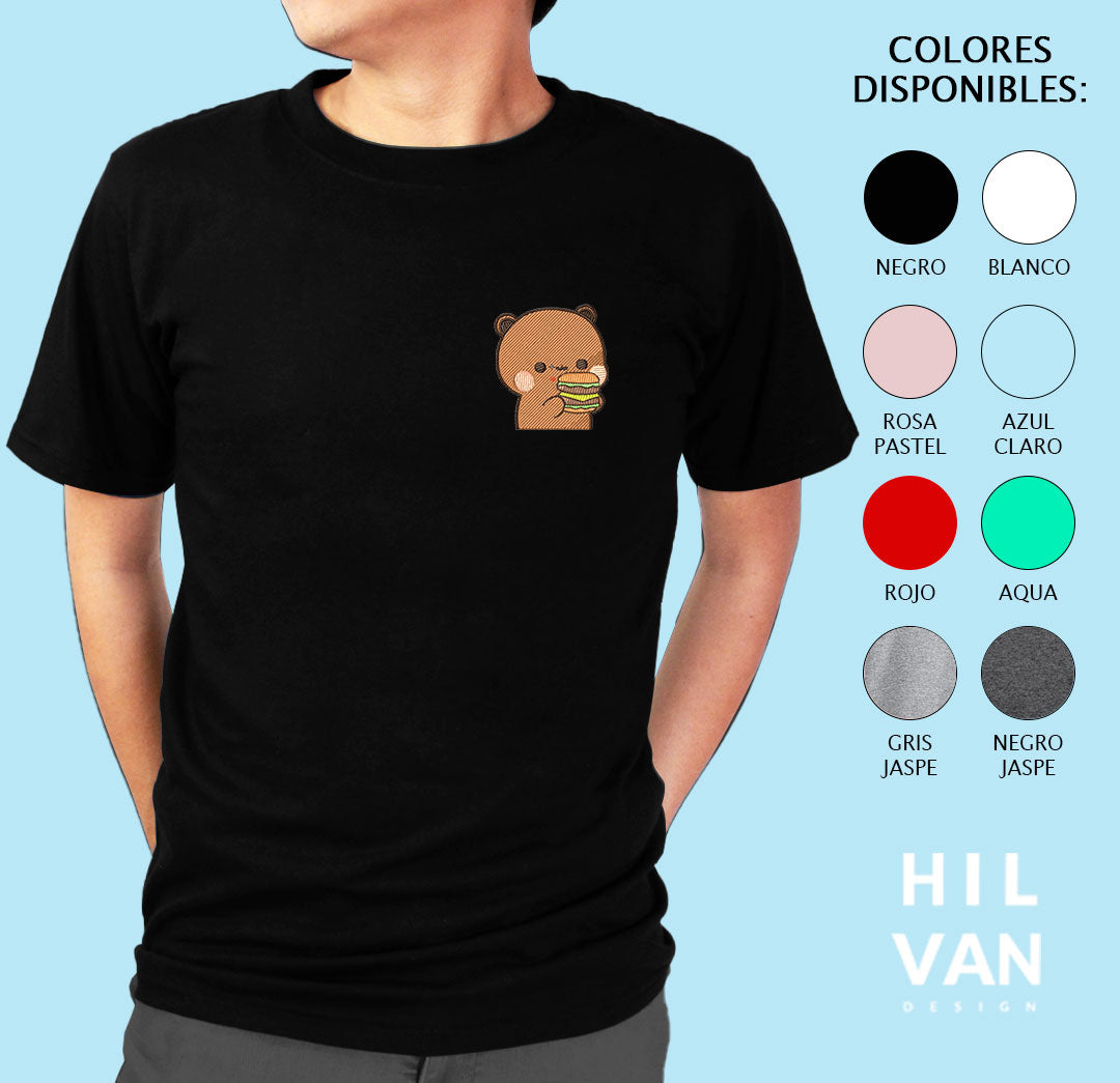 Playera / Dudu Hamburguesa / Bordado