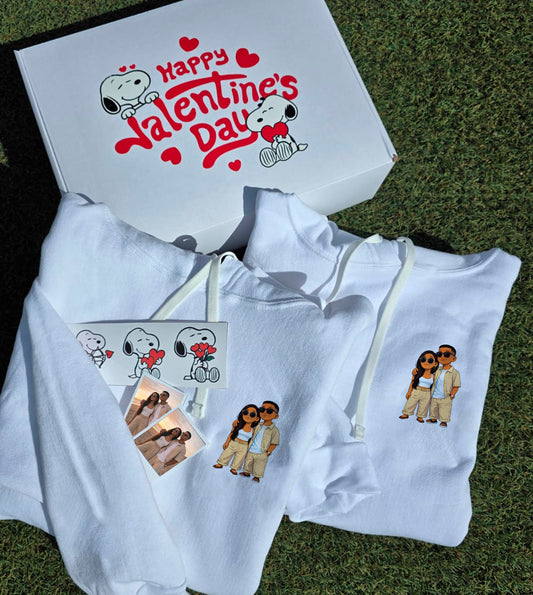 Kit Pareja / Sudaderas / Impresión DTF