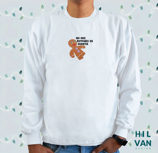 Sudadera / Botones de Gomita / Bordado