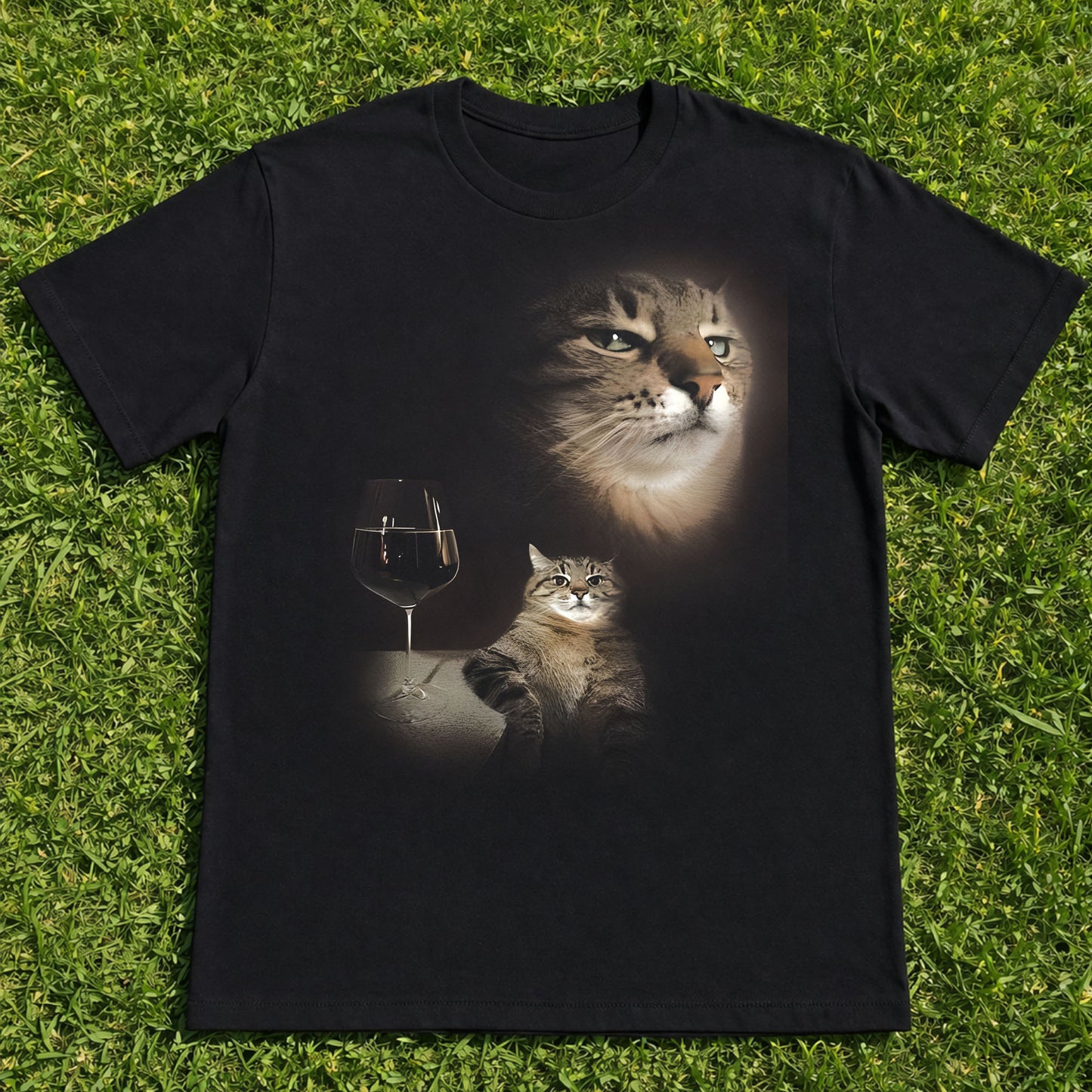 Playera / Gato Elegante / DTF