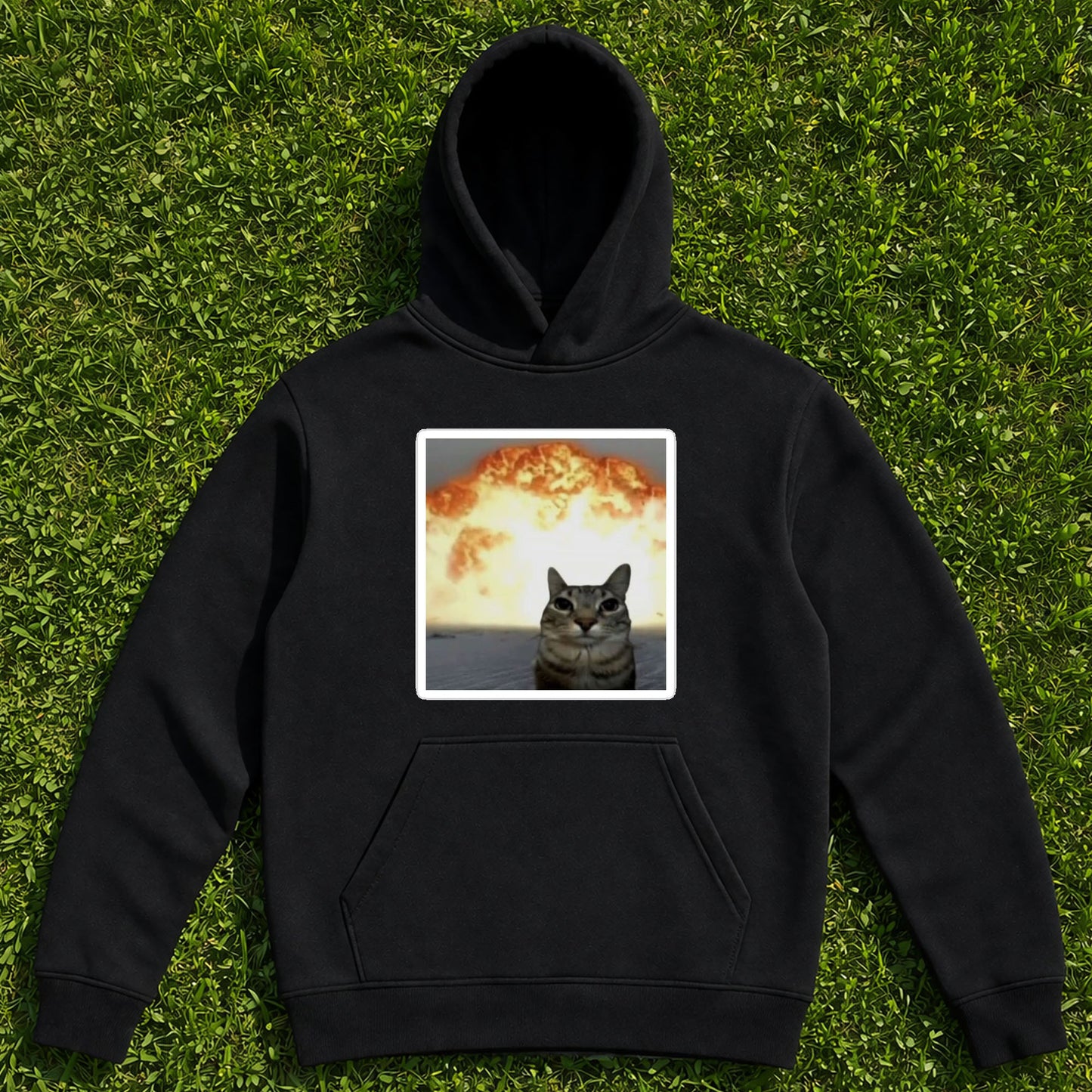 Sudadera / Gato Explosivo / DTF