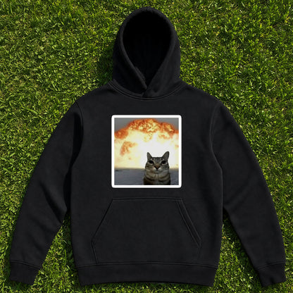 Sudadera / Gato Explosivo / DTF