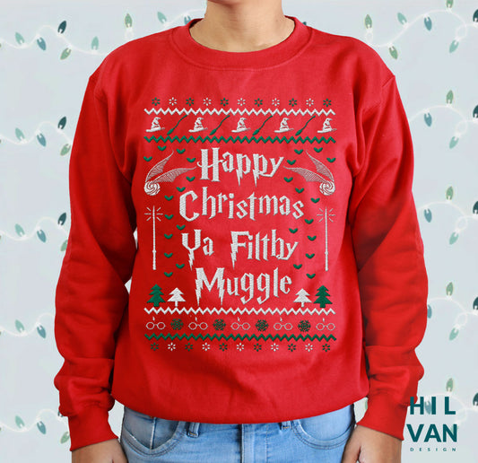 Sudadera / Muggle /  Impresión en DTF