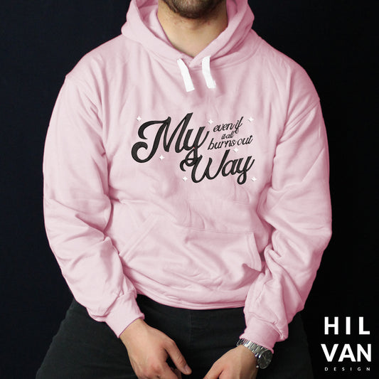 Sudadera / My Way / Bordado