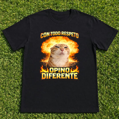 Playera / Opino Diferente / DTF