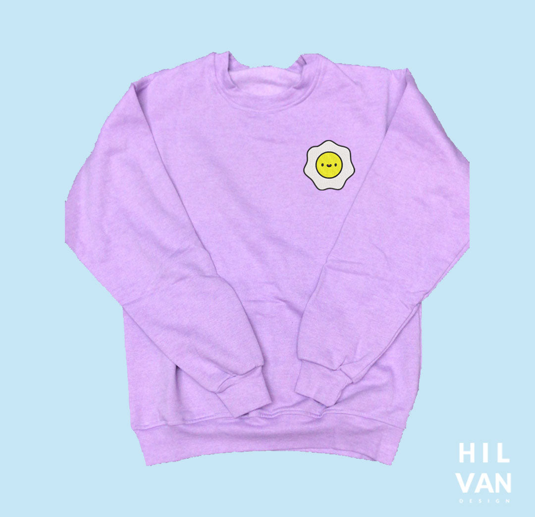Sudadera / Huevo Kwaii / Bordado
