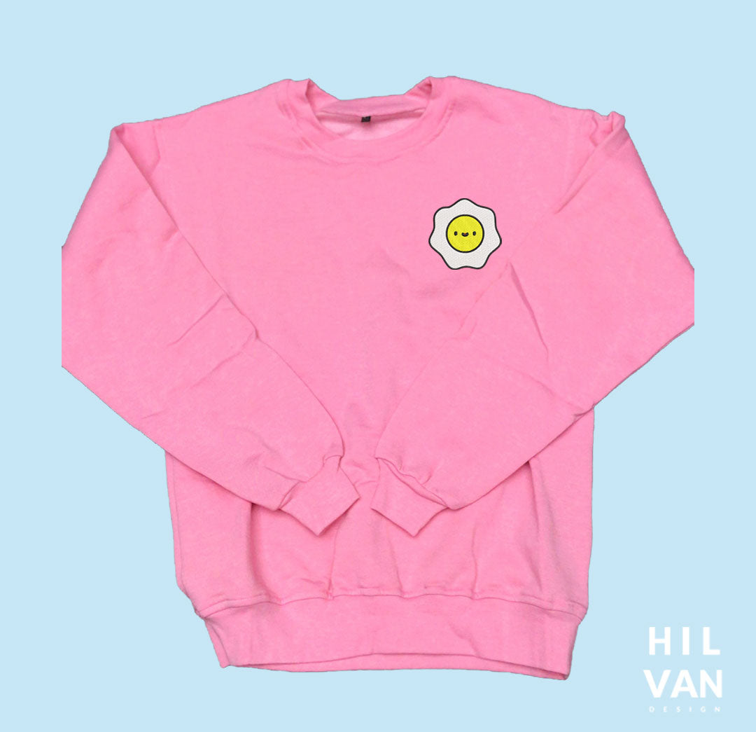 Sudadera / Huevo Kwaii / Bordado