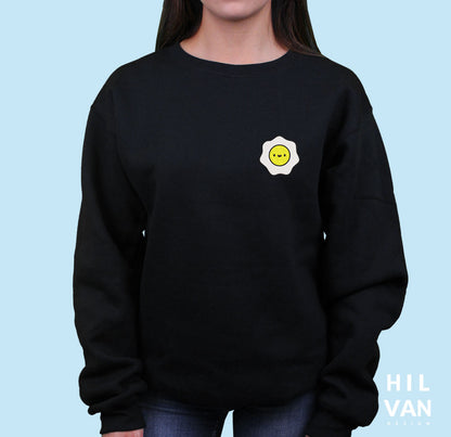 Sudadera / Huevo Kwaii / Bordado