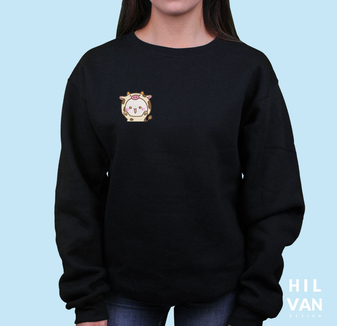 Sudadera / Vaquita Amarilla / Bordado