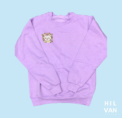 Sudadera / Vaquita Amarilla / Bordado