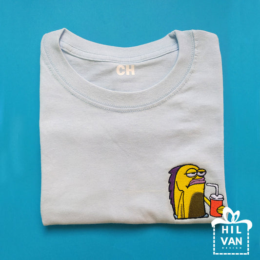 Playera / Pez / Bordado