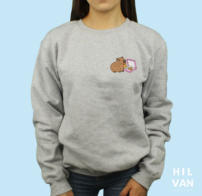 Sudadera / Capibara / Bordado
