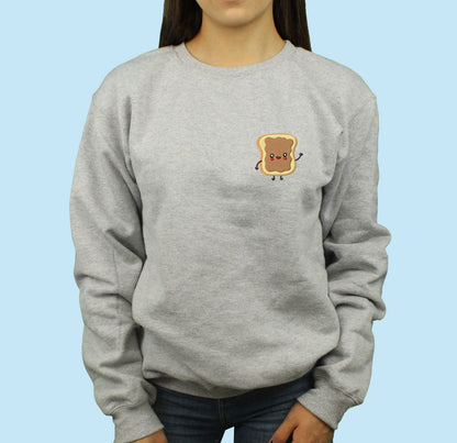 Sudadera / Mantequilla de Maní / Bordado
