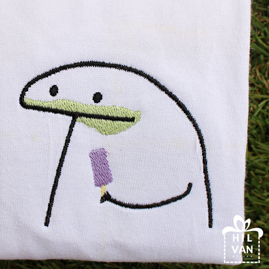 Playera / Flork Paleta Lila / Bordado