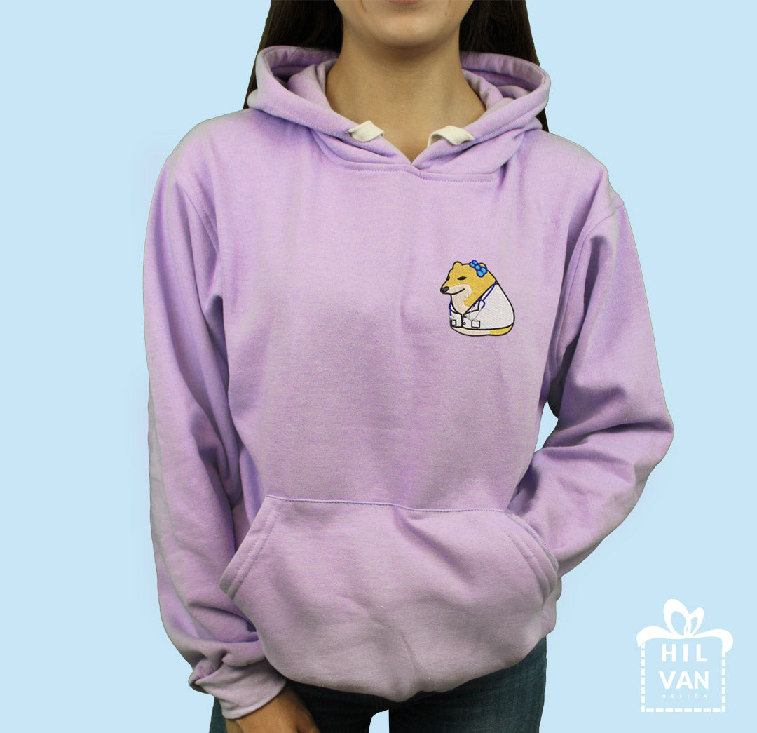 Sudadera / Cheems Doctora / Bordado