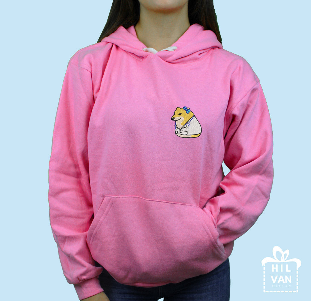 Sudadera / Cheems Doctora / Bordado